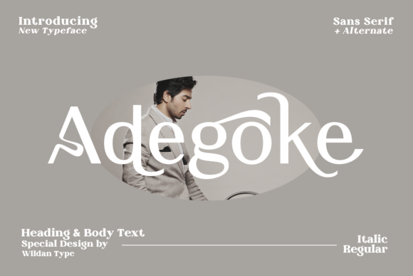 Adegoke: A Stylish Sans Serif for Modern Editorial Design