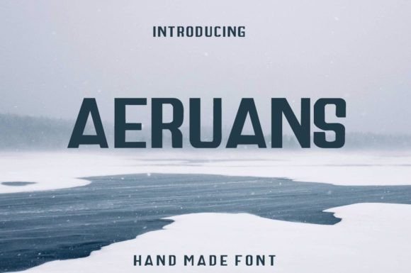 Aeruans Font Review for Small Business Branding