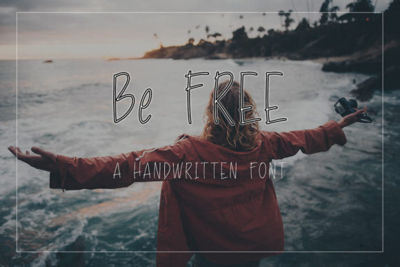 Be Free: A Slim Sans Serif Typeface for Modern Editorial Design