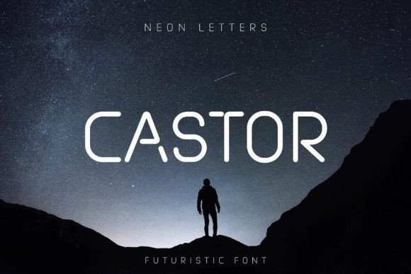 Castor: A Retro-Futuristic Typeface for Modern Makers