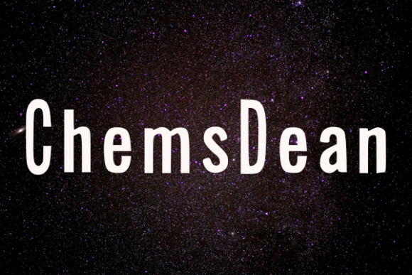 Chems Dean: A Bold Sans Serif Typeface for Web Design