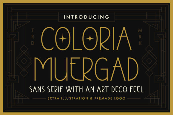 Coloria Muergad: A Slim Sans Serif Font for Modern Campaigns