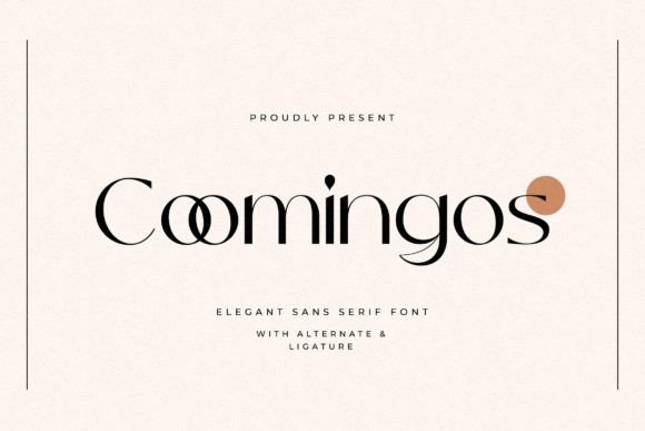 Coomingos: The Modern Sans Serif Font for Marketers