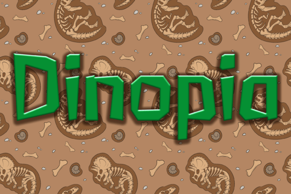 Dinopia: A Playful Sans Serif Font for Modern Editorial Design