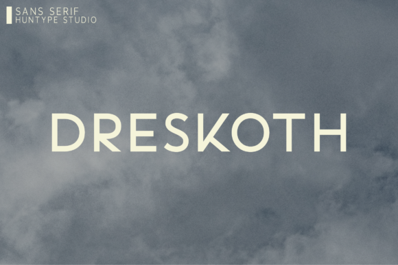 Dreskoth Typeface for Modern Web Design