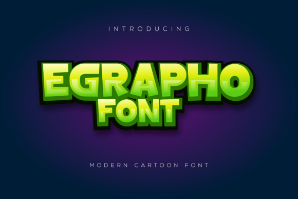 Egrapho: A Bold Sans Serif Font for Branding