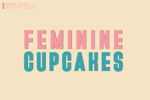 Feminine Cupcakes Font for Bold Branding