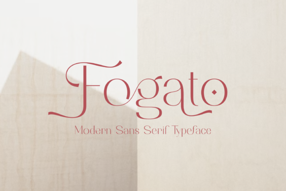 Fogato: The Modern Sans Serif Font for Digital Brands