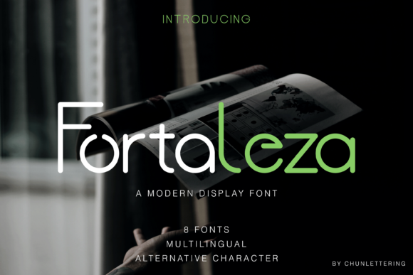 Fortaleza Typeface for Modern Editorial Design