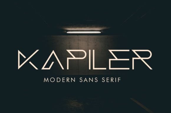 Kapiler Font: Modern Sans Serif for Crafters
