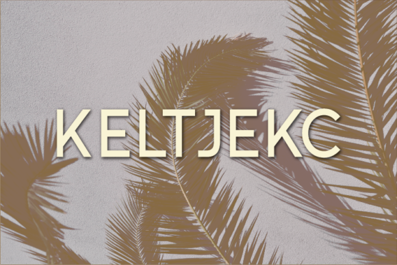 Keltjekc Font Download: The Modern Sans Serif for Designers