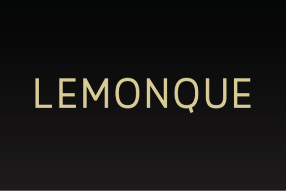 Lemonque: The Modern Sans Serif Typeface for Bold Branding