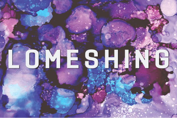 Lomeshing: A Modern Sans Serif Typeface for Editorial Design