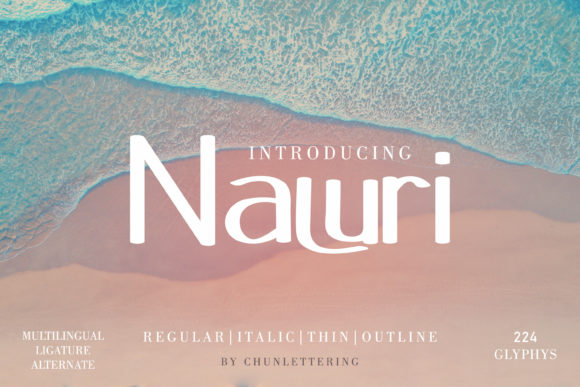 Naluri: The Clean Sans Serif Font for Modern Campaigns