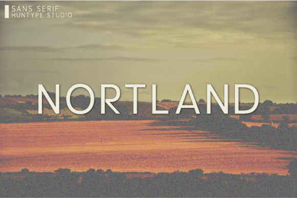 Nortland: A Modern Sans Serif Font for Bold Branding
