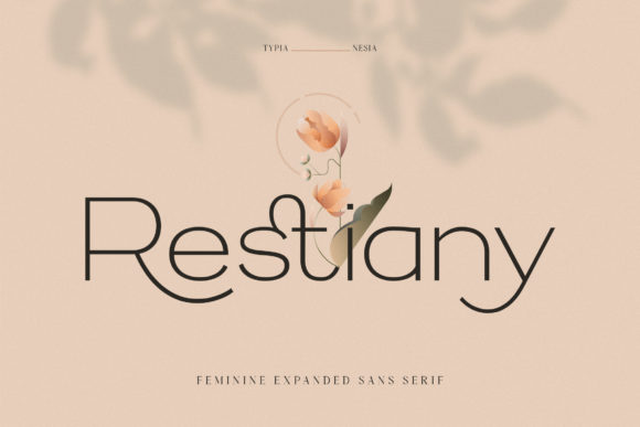 Restiany Font: Elegant Sans Serif for Modern Branding