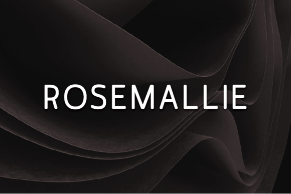 Rosemallie: A Modern Sans Serif Typeface for Campaigns