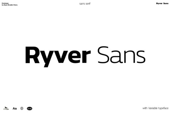 Ryver Sans: A Modern Typeface for Bold Campaigns